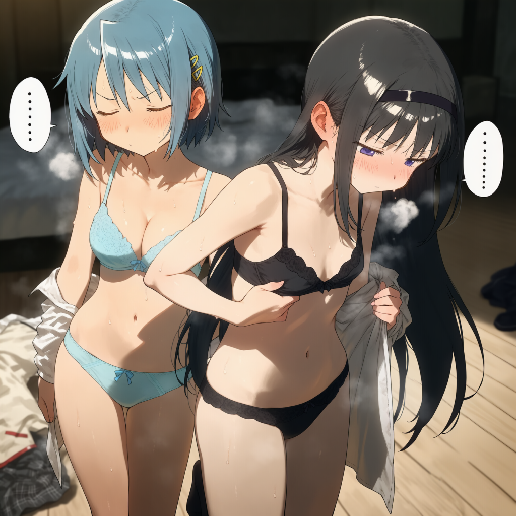 【画像】ほむさや純愛百合えっちエロ画像