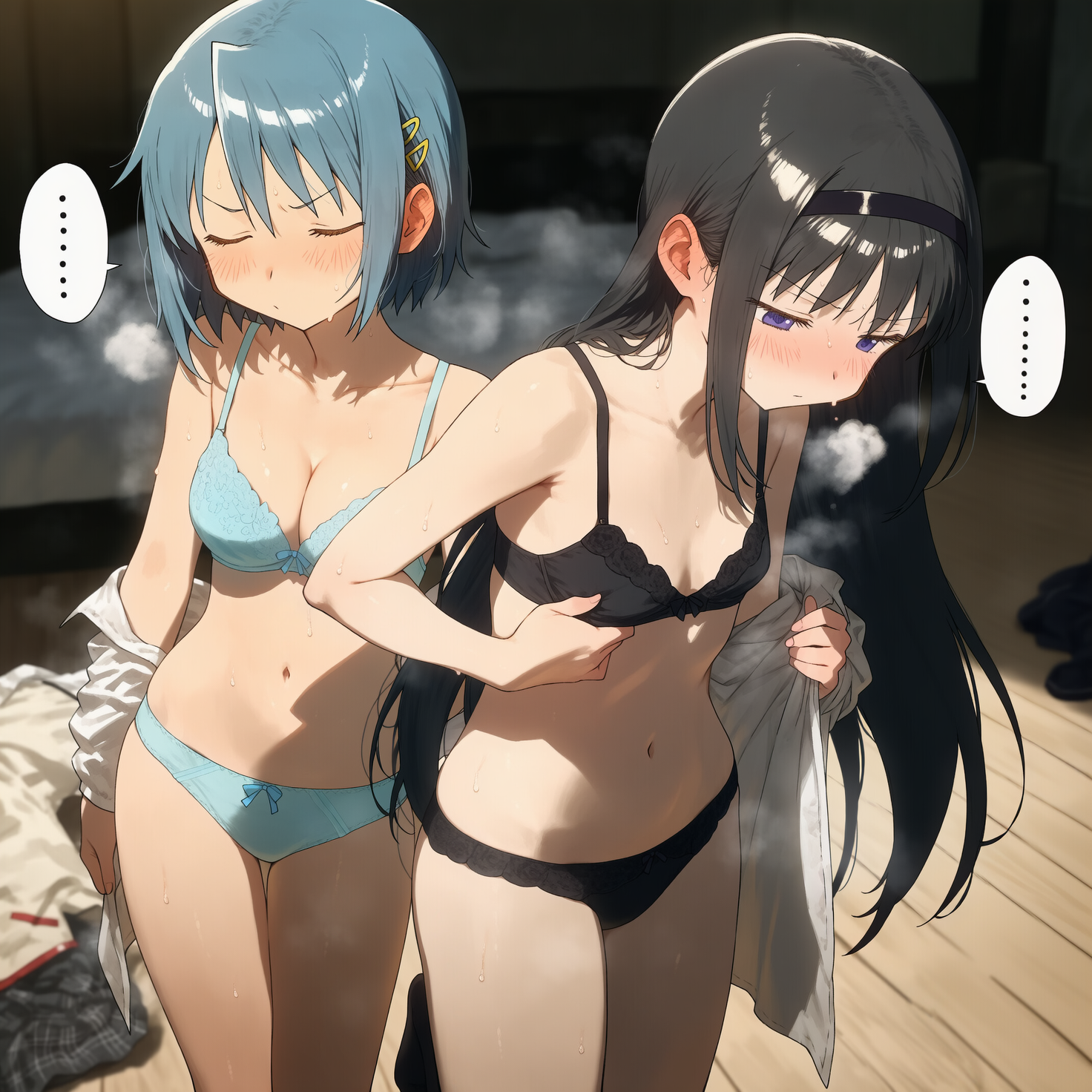 暁美ほむら・美樹さやか(魔法少女まどかマギカ)|ほむさや (1/13)