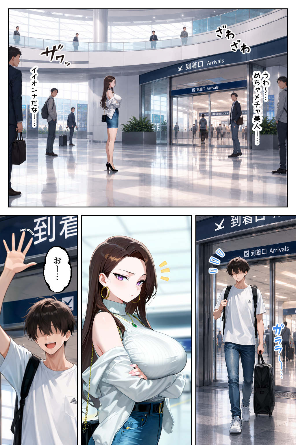 【エロ漫画】強気だけど実はチョロすぎる幼馴染ギャル ―最終章・遠距離でもイチャラブHは止まらない編― 37ページ目