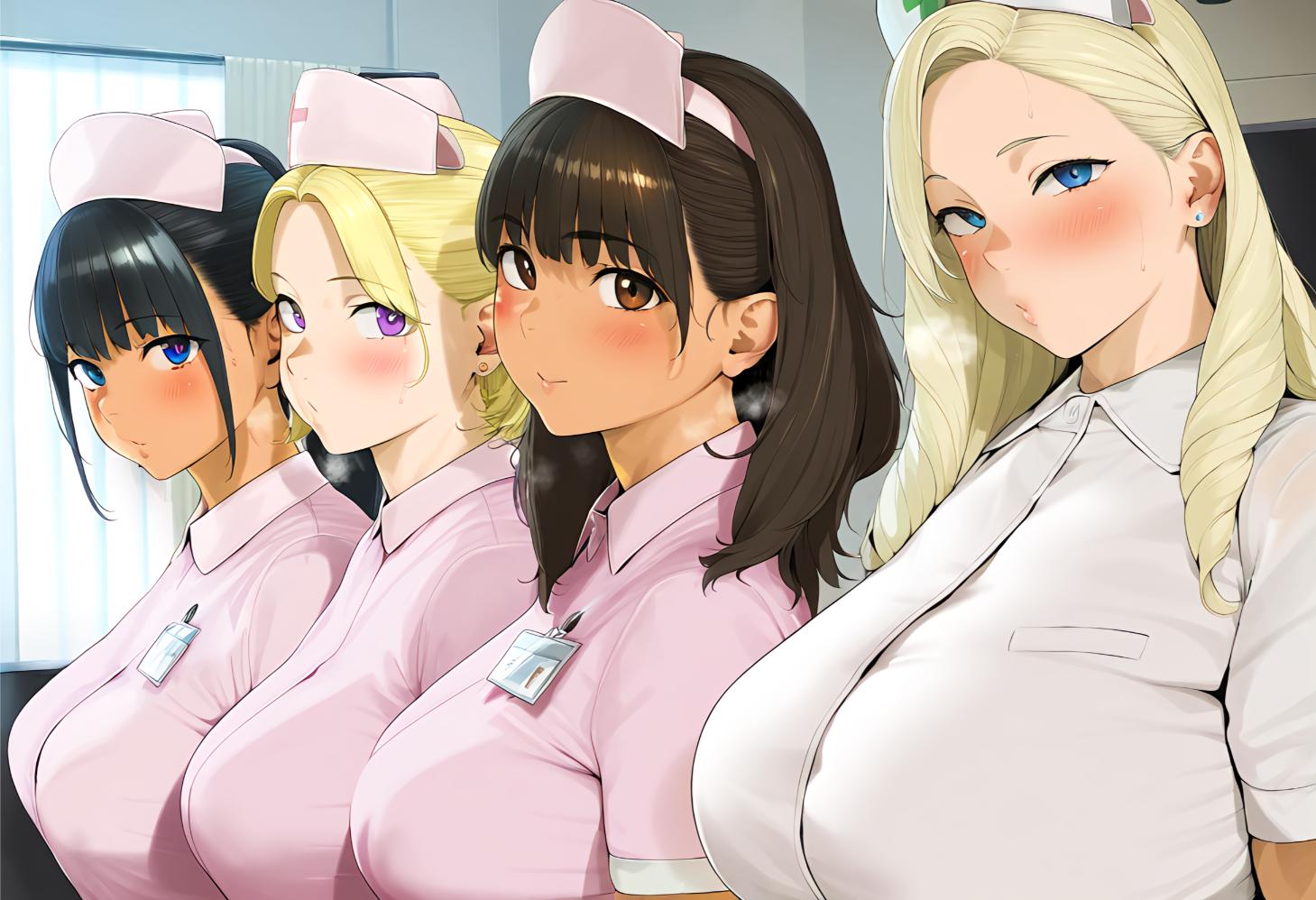 【二次エロ】ナースたちの秘密のお仕事♥