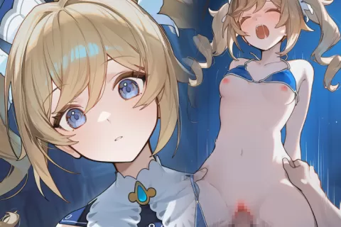 【画像】バーバラちゃんに言い寄ってエッチなことさせてもらうエロ画像
