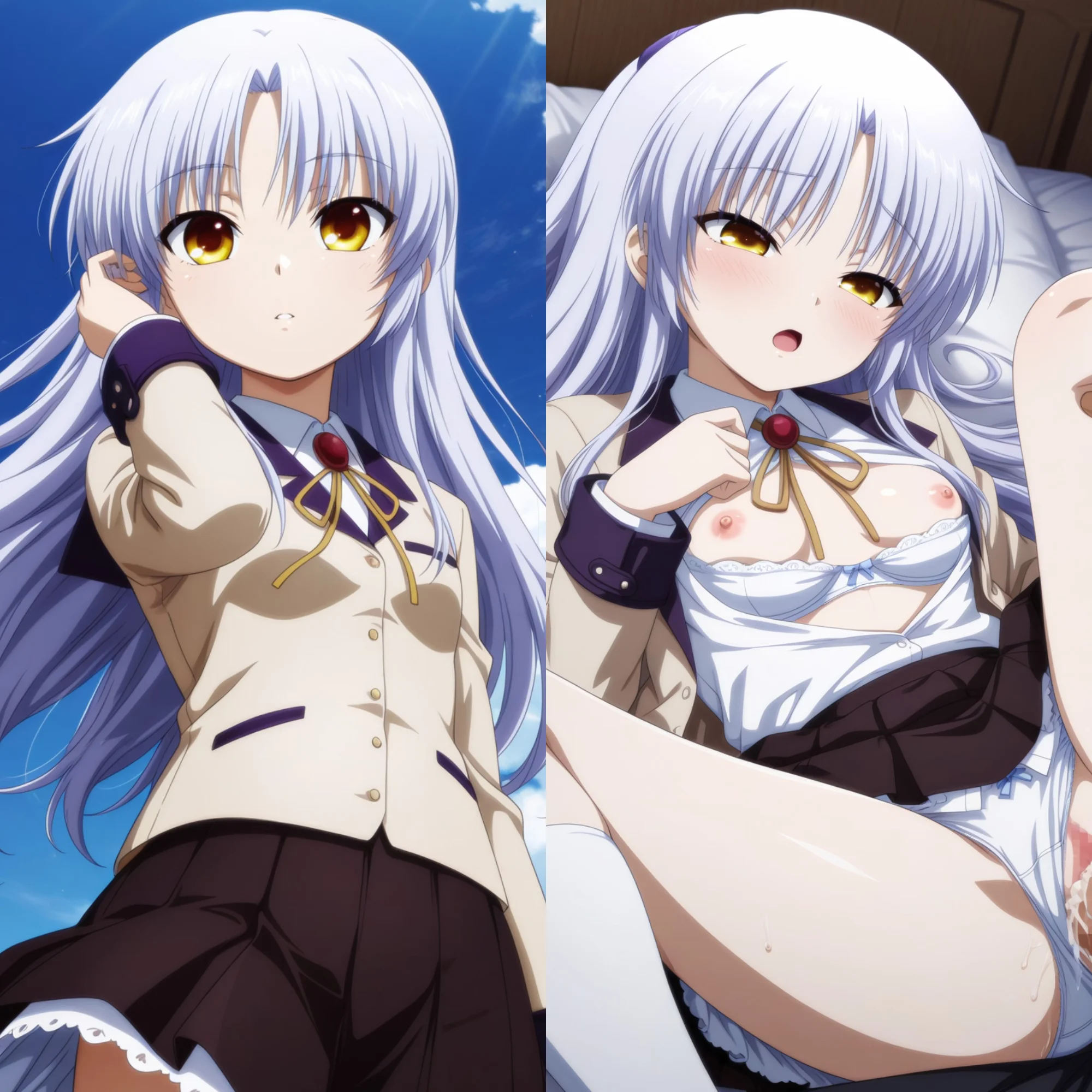 【画像】立華かなでの天使ボディ犯したいエロ画像