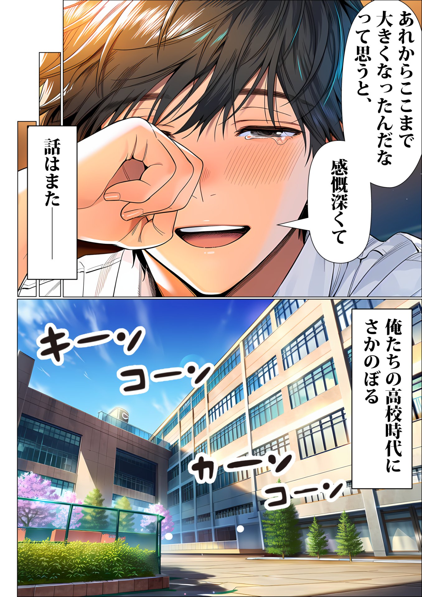 【エロ漫画】罰ゲームで地味ブスに嘘告白したら、孕ませちゃって結婚することになった3 5ページ目