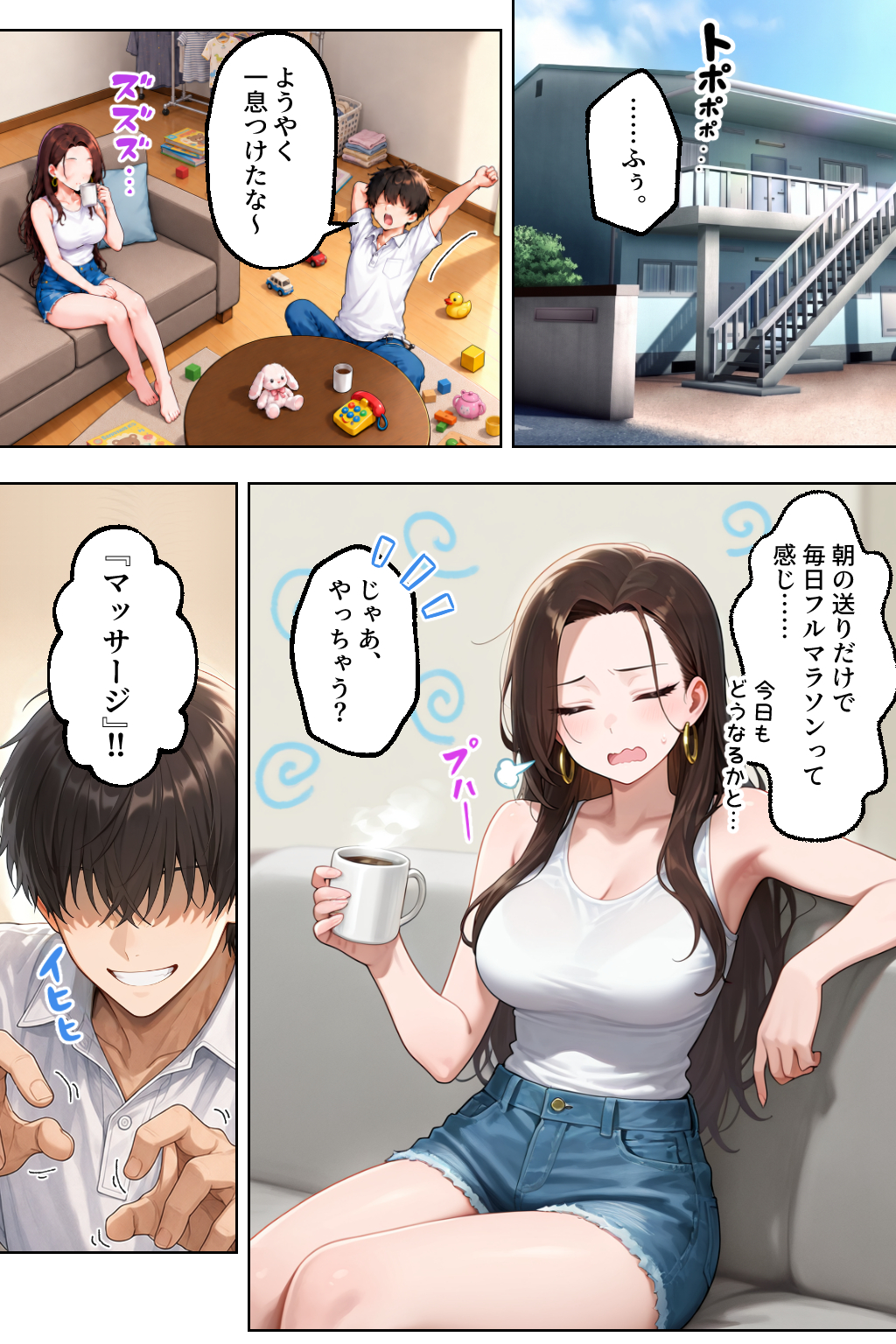 【エロ漫画】強気だけど実はチョロすぎる幼馴染ギャル ―最終章・遠距離でもイチャラブHは止まらない編― 10ページ目
