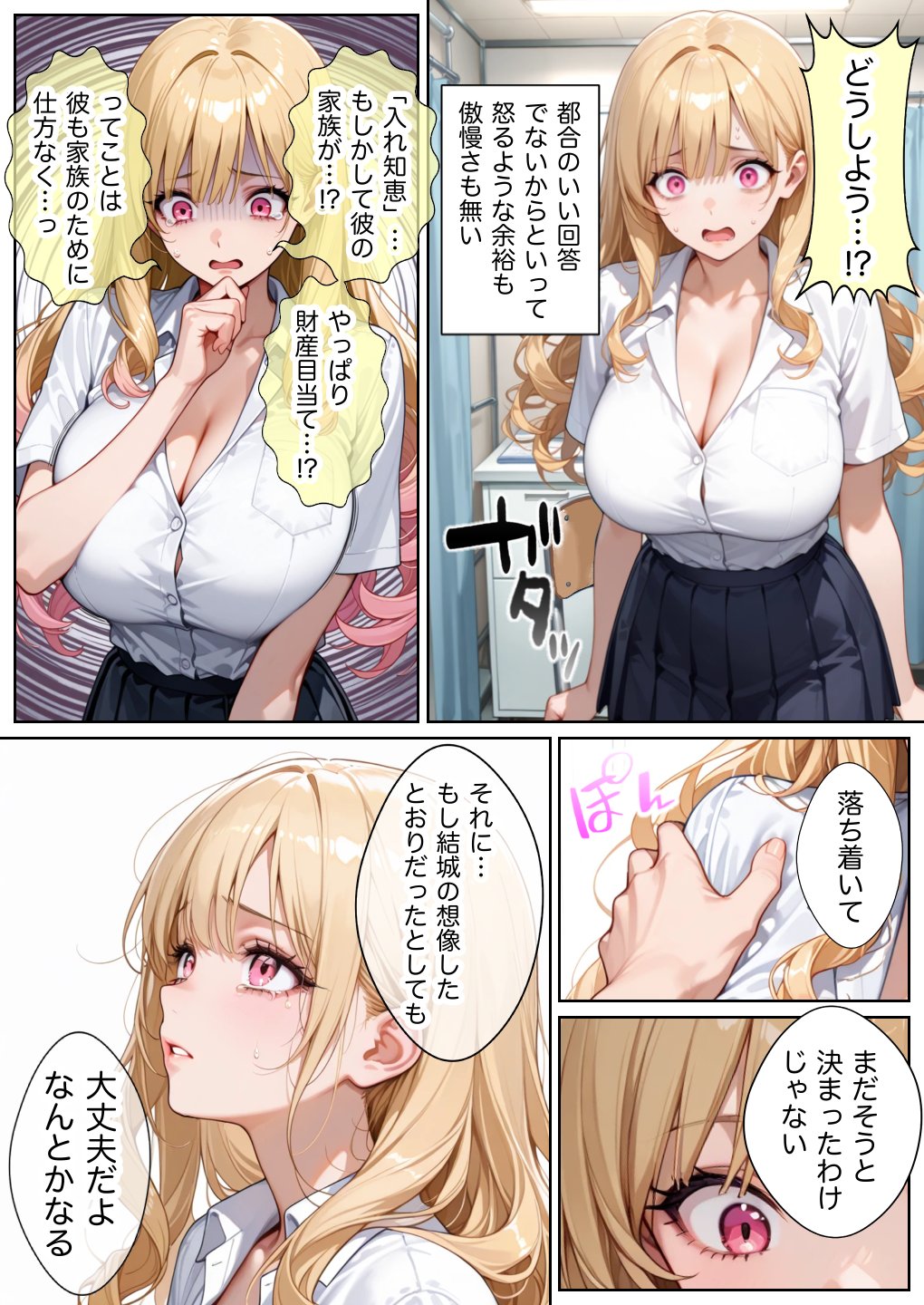 【エロ漫画】俺しか勃起できない世界4 〜Kカップ爆乳ギャル生徒寝取り＆生オナホ化〜 39ページ目