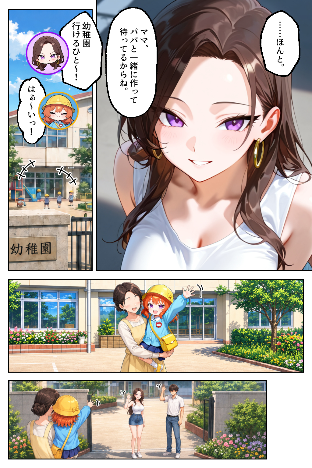 【エロ漫画】強気だけど実はチョロすぎる幼馴染ギャル ―最終章・遠距離でもイチャラブHは止まらない編― 9ページ目