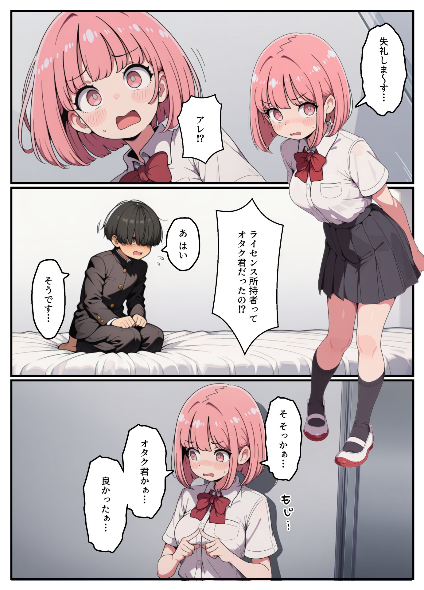 【エロ漫画】中出しライセンスを配布された俺はクラスの一軍ギャルとセックス出来る件 23ページ目