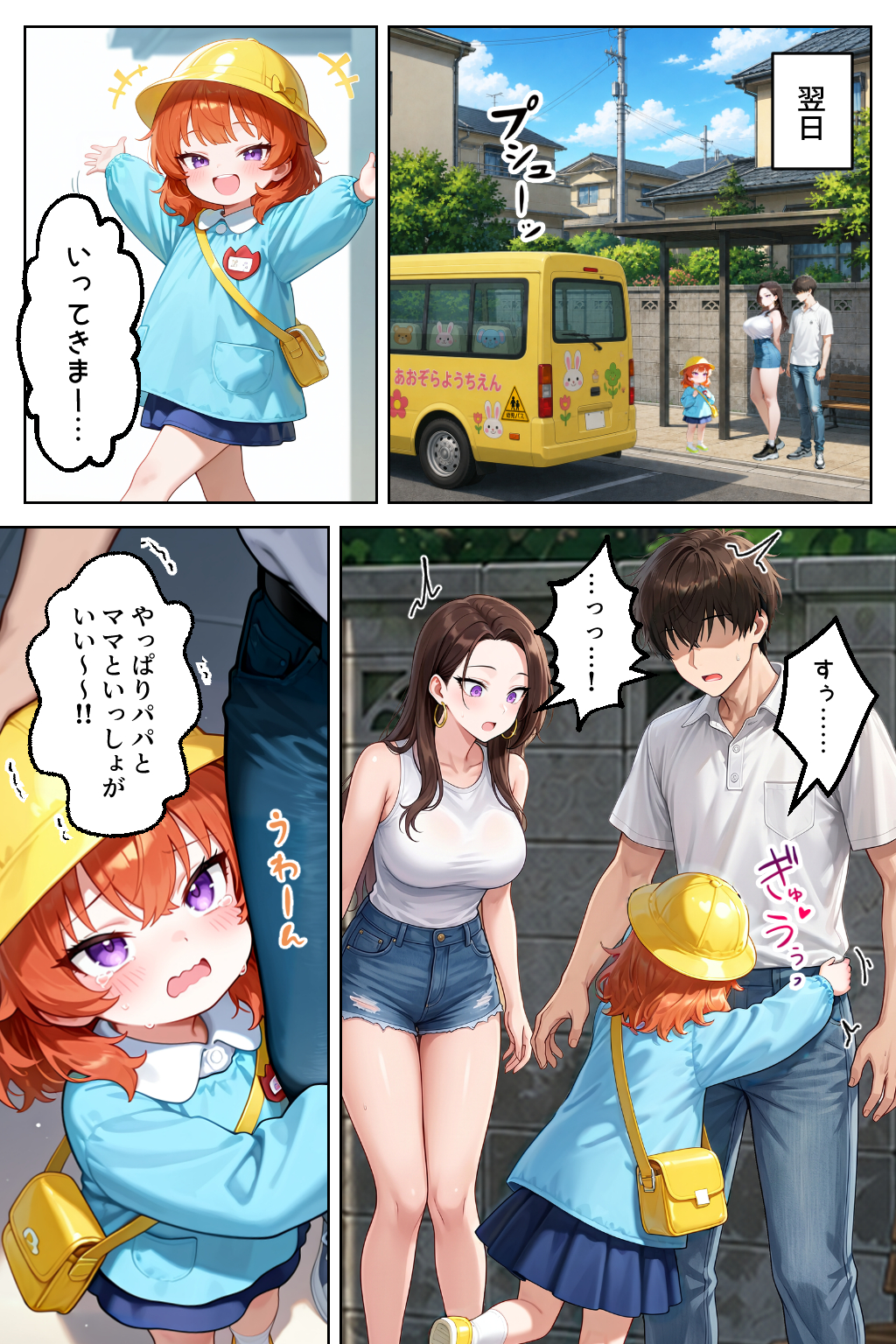 【エロ漫画】強気だけど実はチョロすぎる幼馴染ギャル ―最終章・遠距離でもイチャラブHは止まらない編― 7ページ目