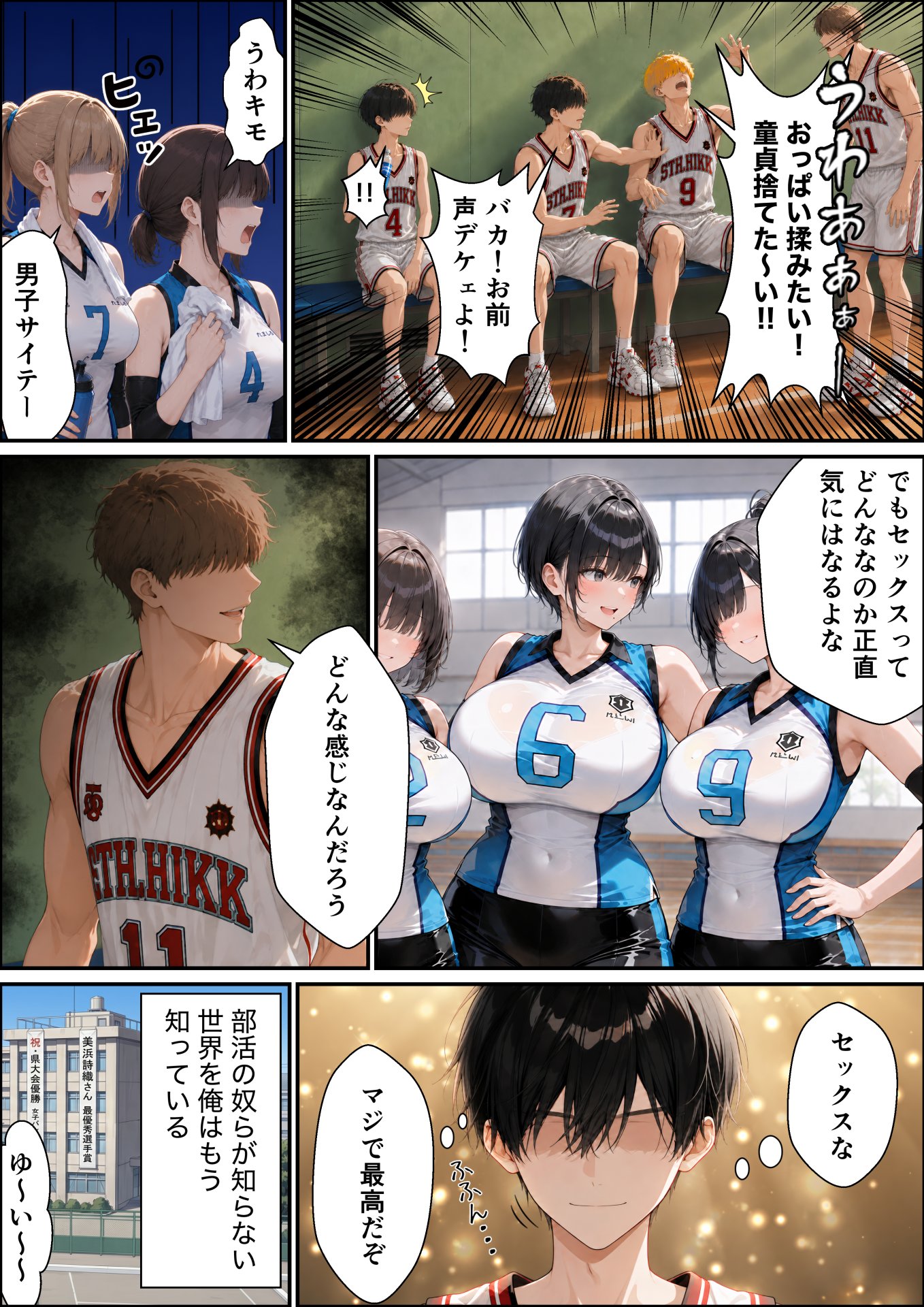【エロ漫画】長身ボーイッシュ幼馴染との練習セックスは最高に気持ちいい 後編 6ページ目