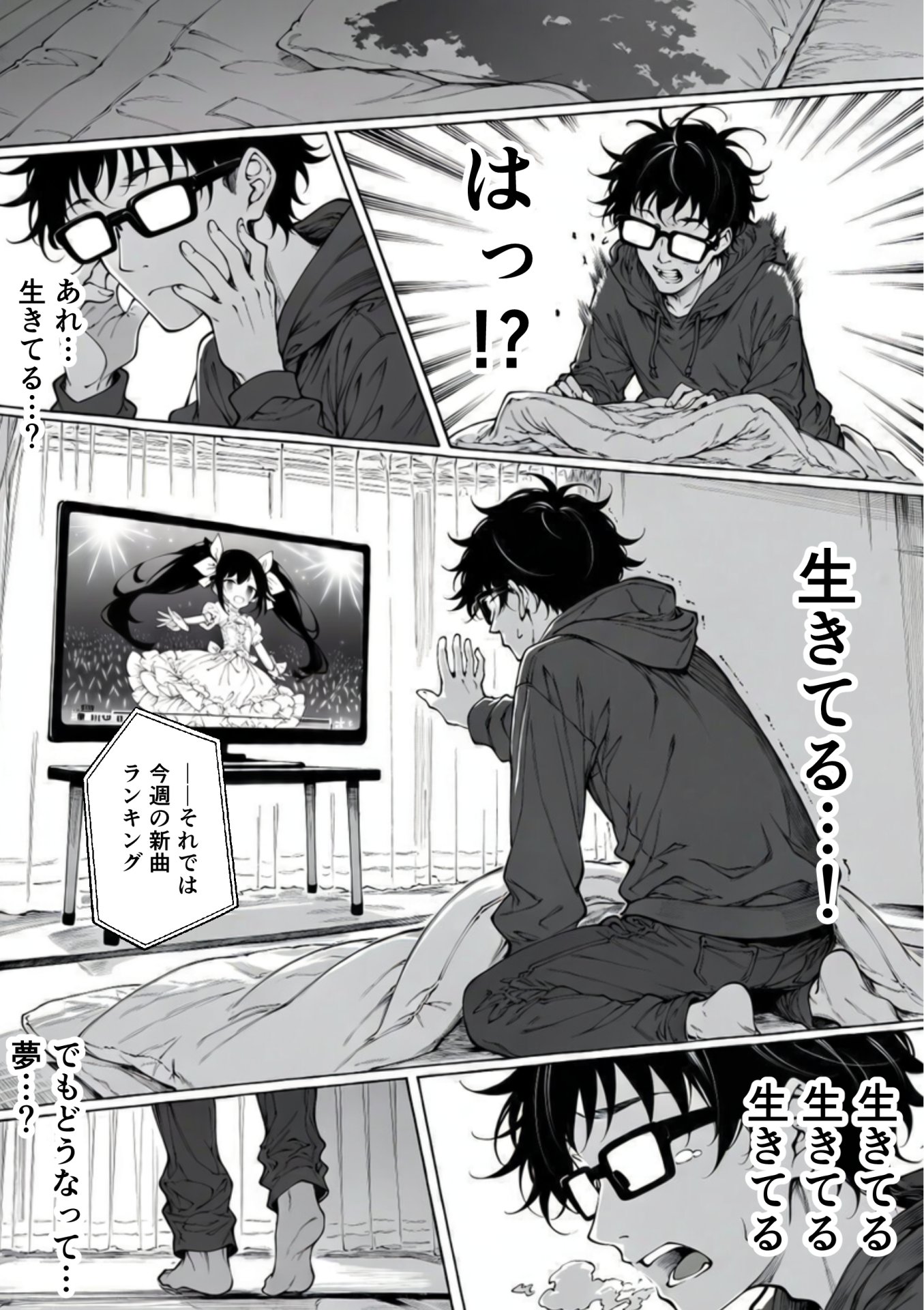 【エロ漫画】推死の日 10ページ目