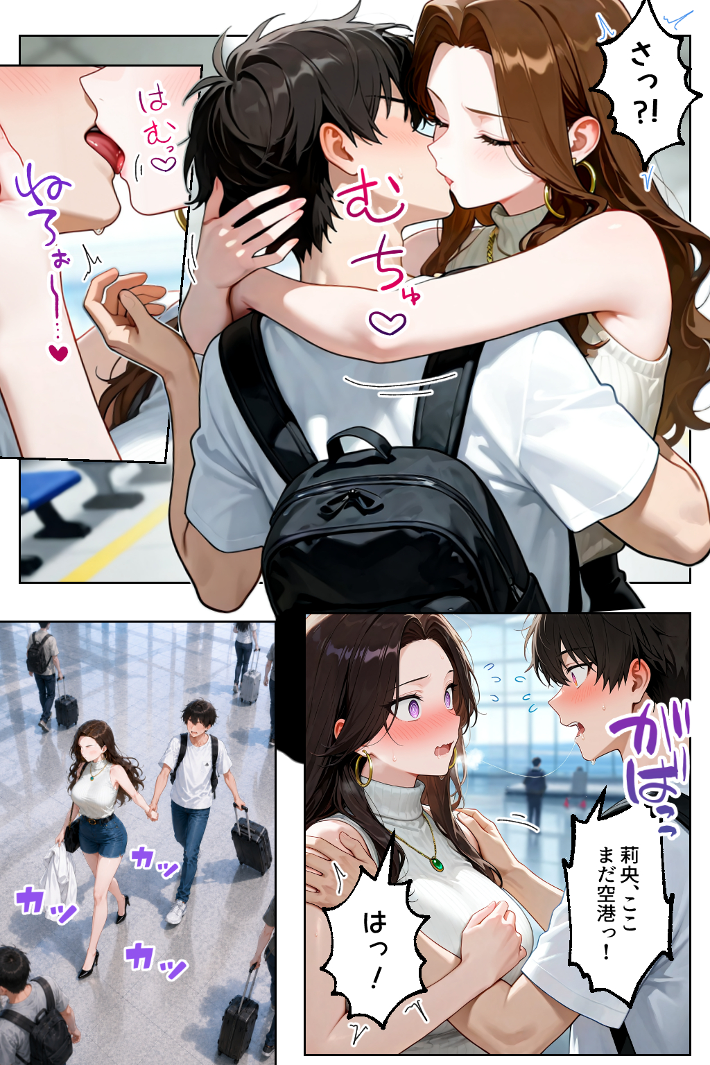 【エロ漫画】強気だけど実はチョロすぎる幼馴染ギャル ―最終章・遠距離でもイチャラブHは止まらない編― 40ページ目
