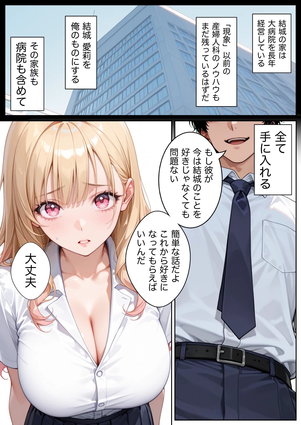 【エロ漫画】俺しか勃起できない世界4 〜Kカップ爆乳ギャル生徒寝取り＆生オナホ化〜 44ページ目