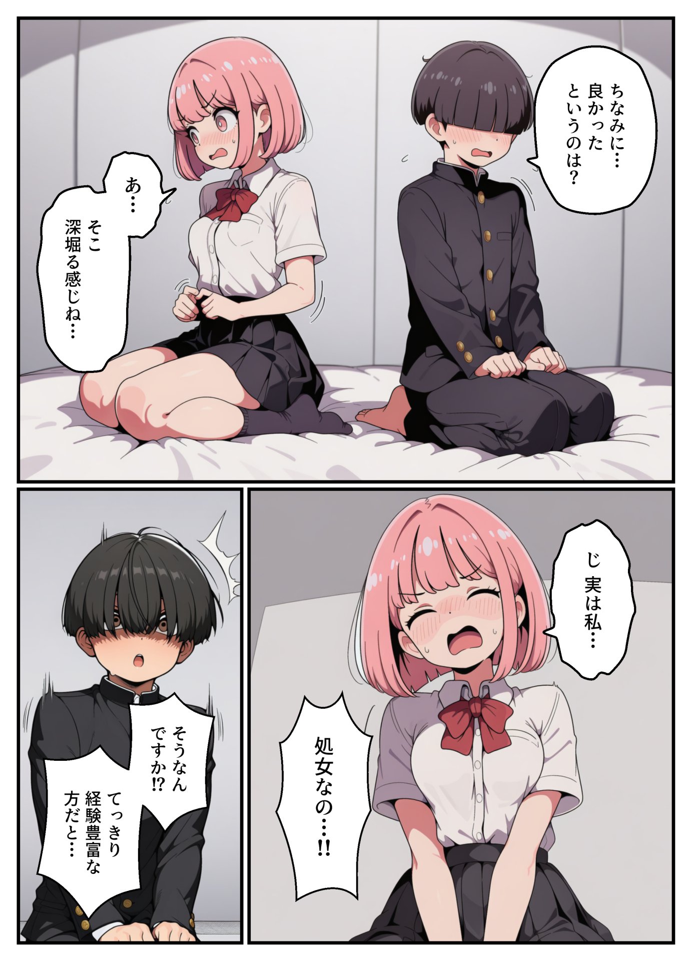 【エロ漫画】中出しライセンスを配布された俺はクラスの一軍ギャルとセックス出来る件 24ページ目