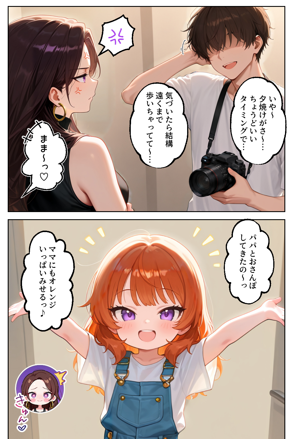 【エロ漫画】強気だけど実はチョロすぎる幼馴染ギャル ―最終章・遠距離でもイチャラブHは止まらない編― 4ページ目