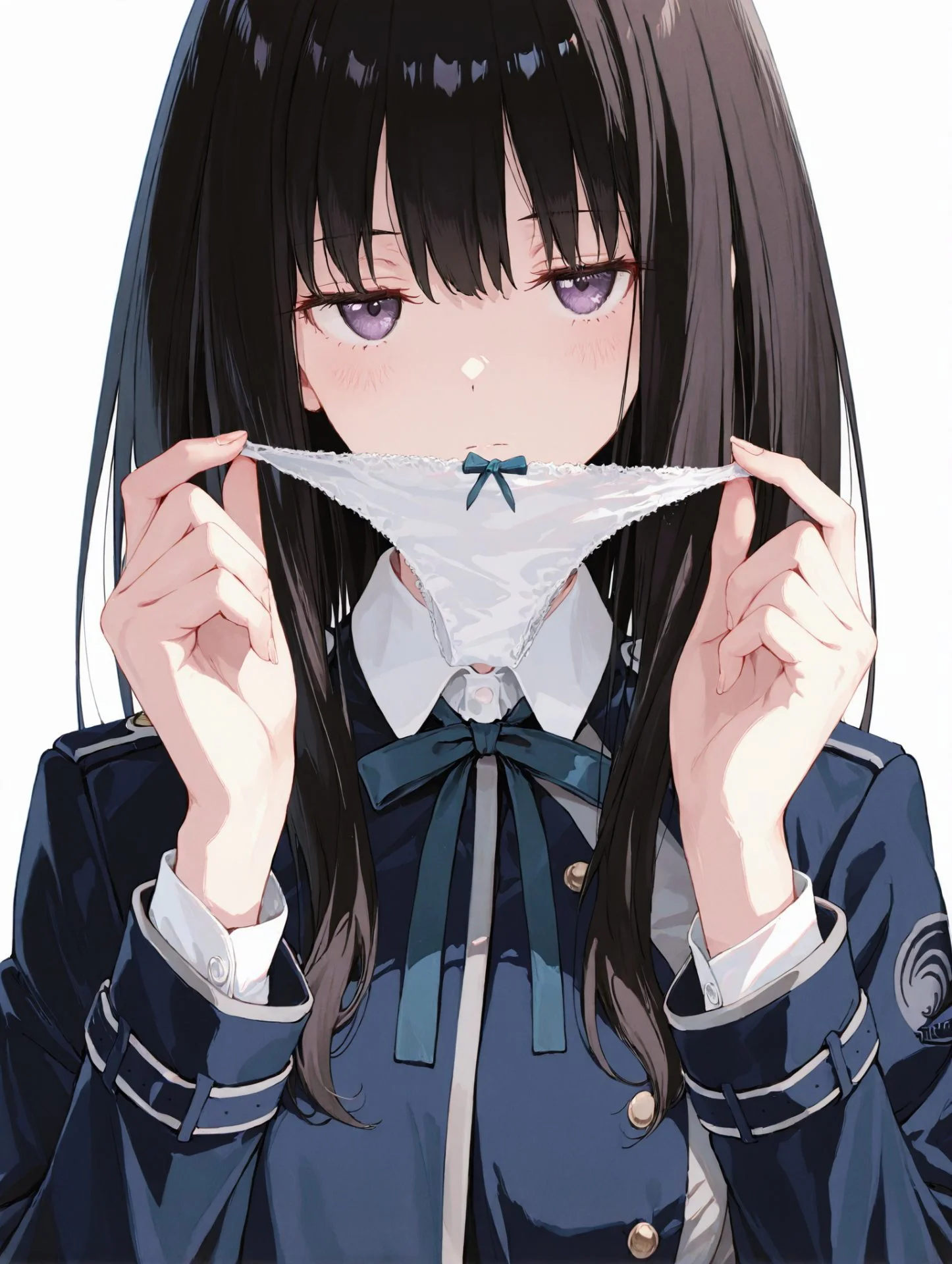 下着見せつけのイラスト