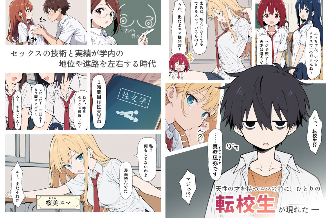 【エロ漫画】陰