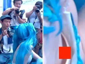 【】囲み撮影の