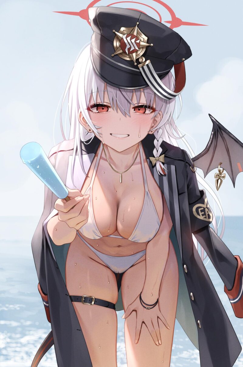 【】女の子「は