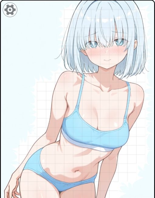 前髪が目にかか