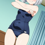 【】AI_銀髪ボブ