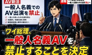 ワイ総理、AV女優によ