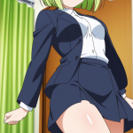 【】ライム色外