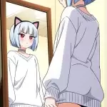 【エロ画像】水色ボブ