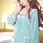 【】茶髪ロング