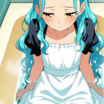 【】水色ウェー