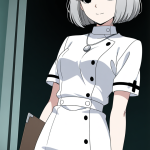 【】グレーボブ