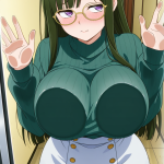 【】緑髪ロング