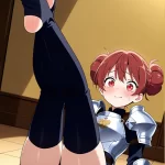 【エロ画像】茶髪お団