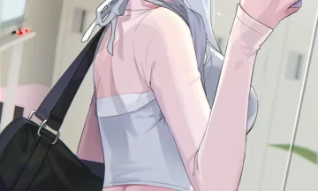 【二次】銀髪女子、な