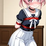 【エロ画像】桜色お団