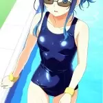 【エロ画像】青髪ハー