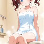 【】茶髪ロール