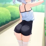 【エロ画像】黒青グラ