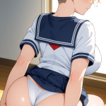 【】金髪刈り上