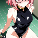 【】ピンク髪サ