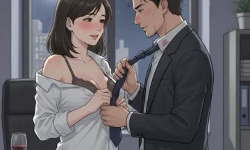 職場の女性先輩と肉体