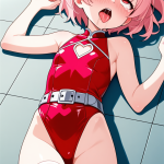 【】桜色髪刈り