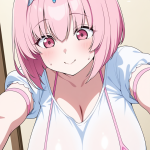 【】桜色ボブス