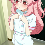 【】ピンク髪ハ