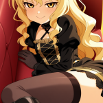 【】金髪ウェー