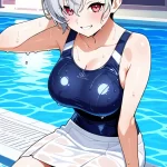 【エロ画像】白髪刈り