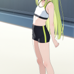 【】ライム髪ロ