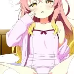 【エロ画像】ピンク髪