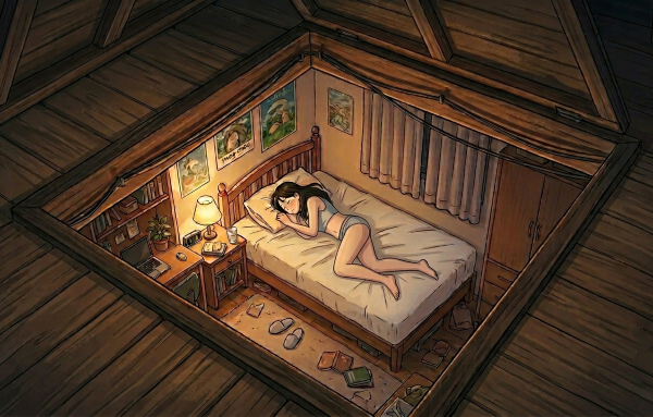 嫁がオナニーし