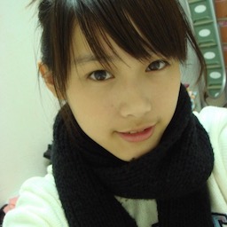 鏡の前でパコパ