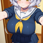 【】銀髪セミロ